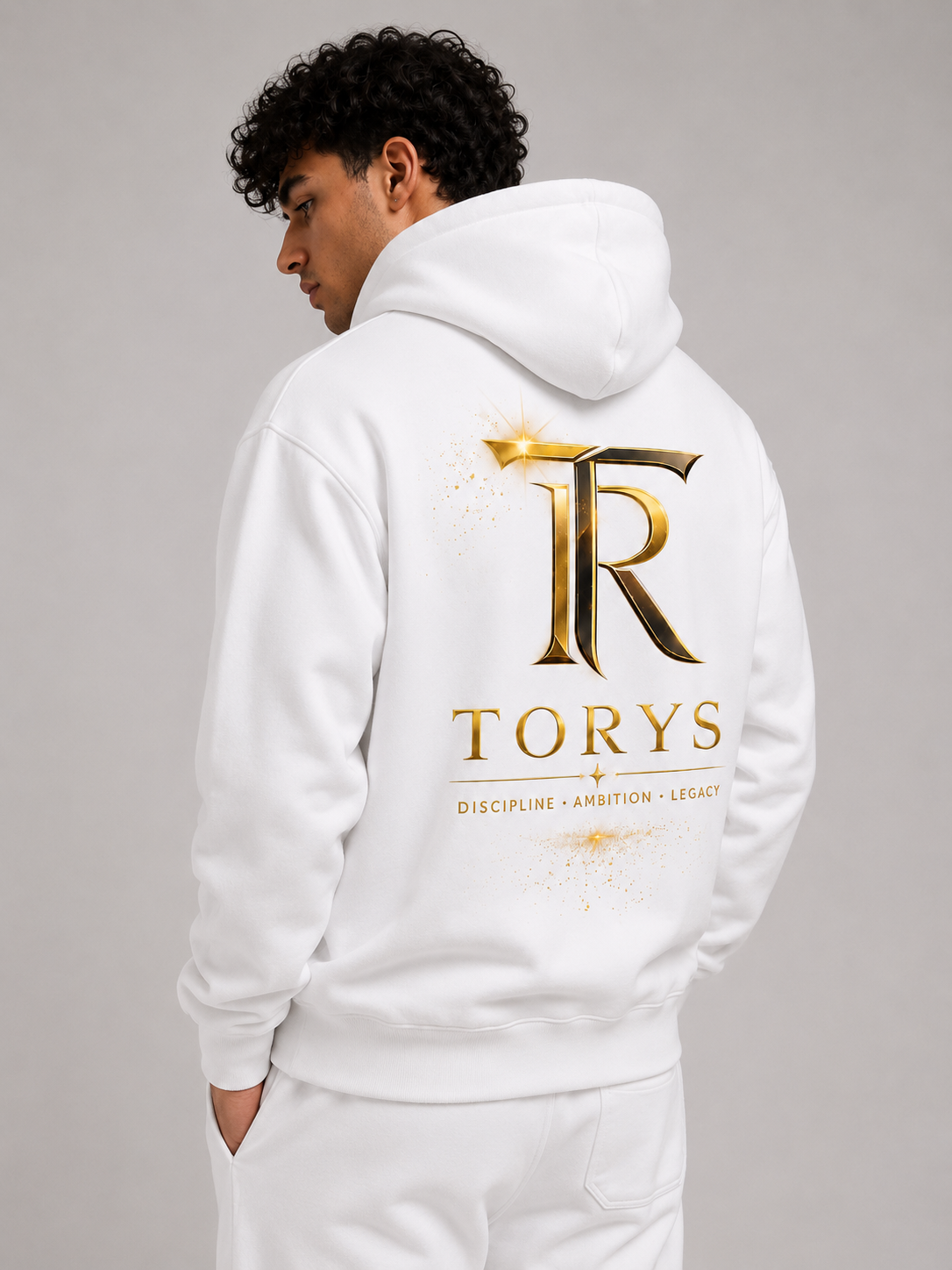 Hoodie TORYS Signature – Blanc