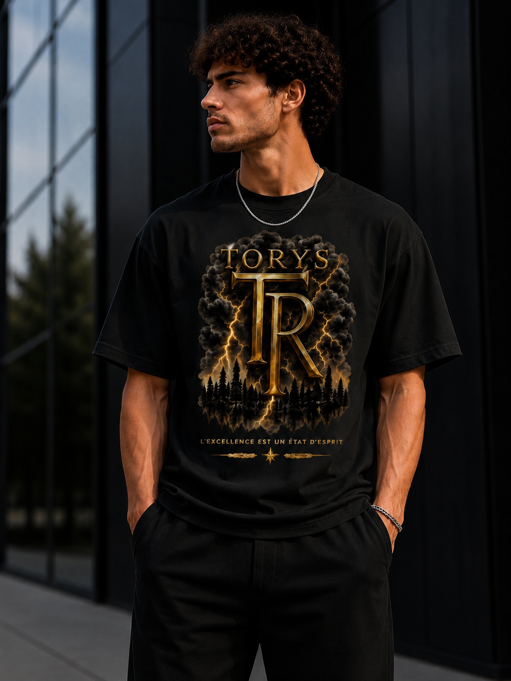 TORYS Royal Legacy – T-shirt Noir Premium