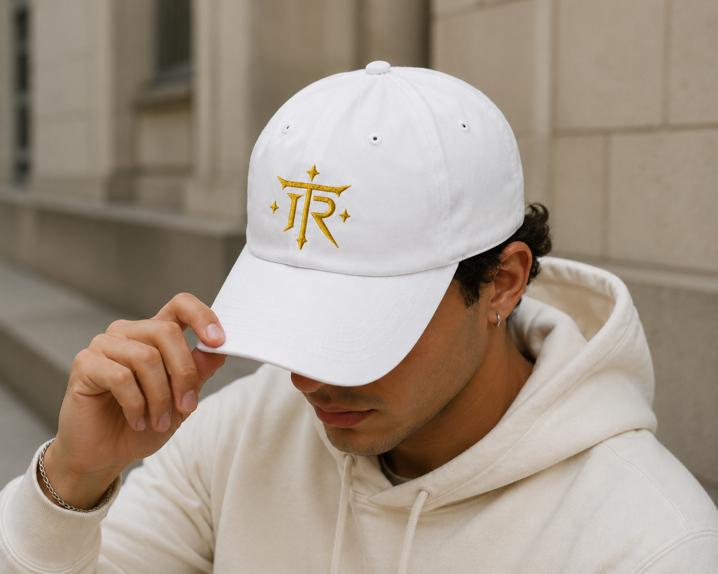 Casquette Signature Blanche