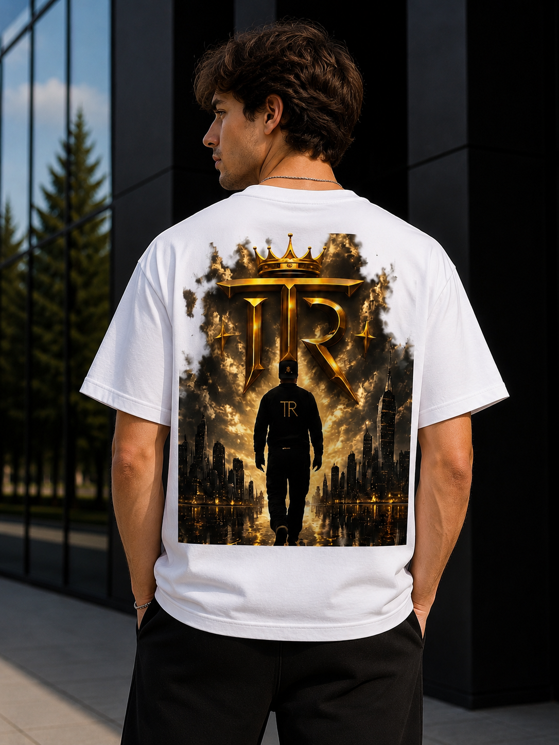 TORYS Legacy Gold – T-shirt Blanc Premium Streetwear
