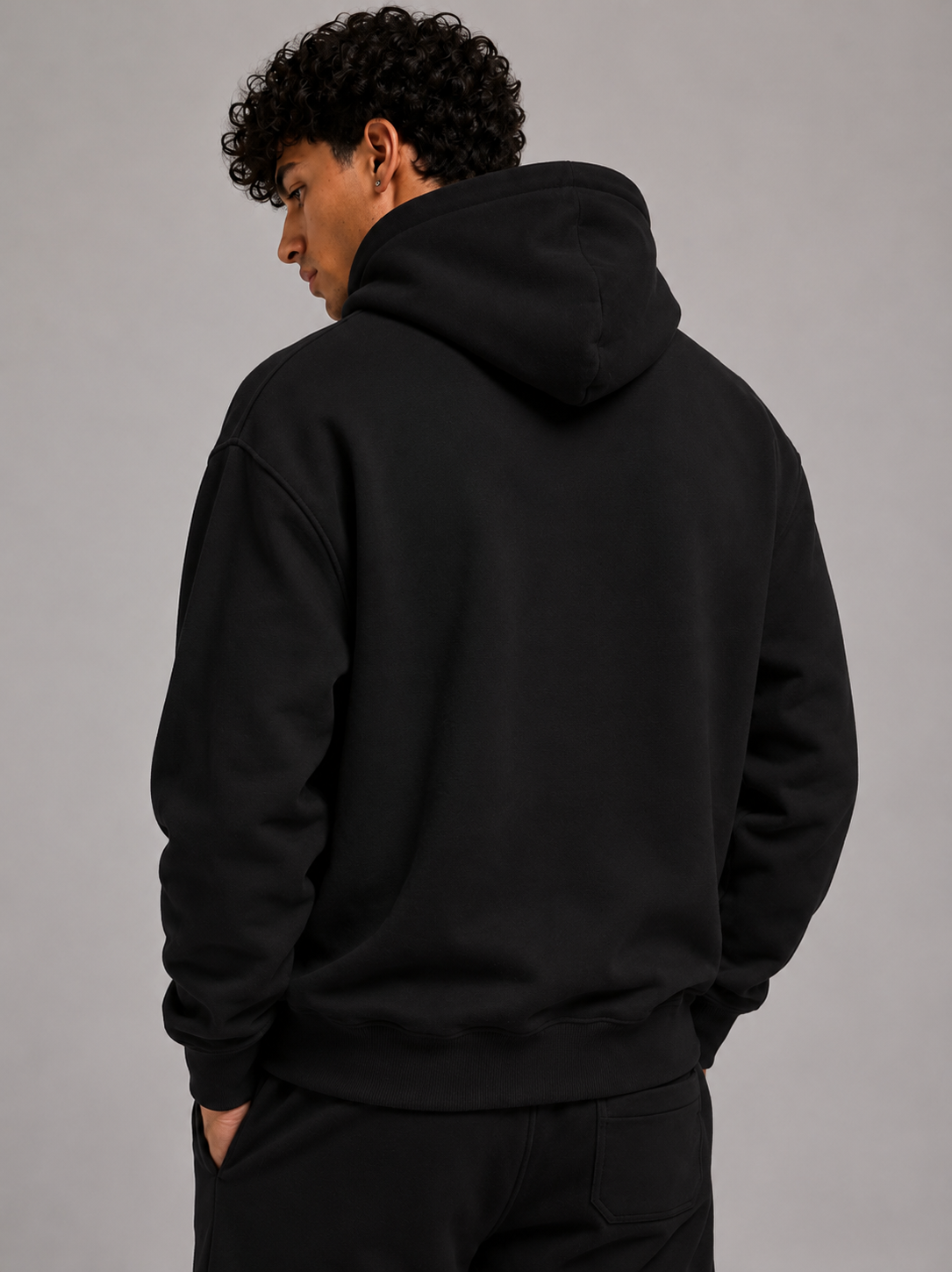 Hoodie Noir TORYS T Gold