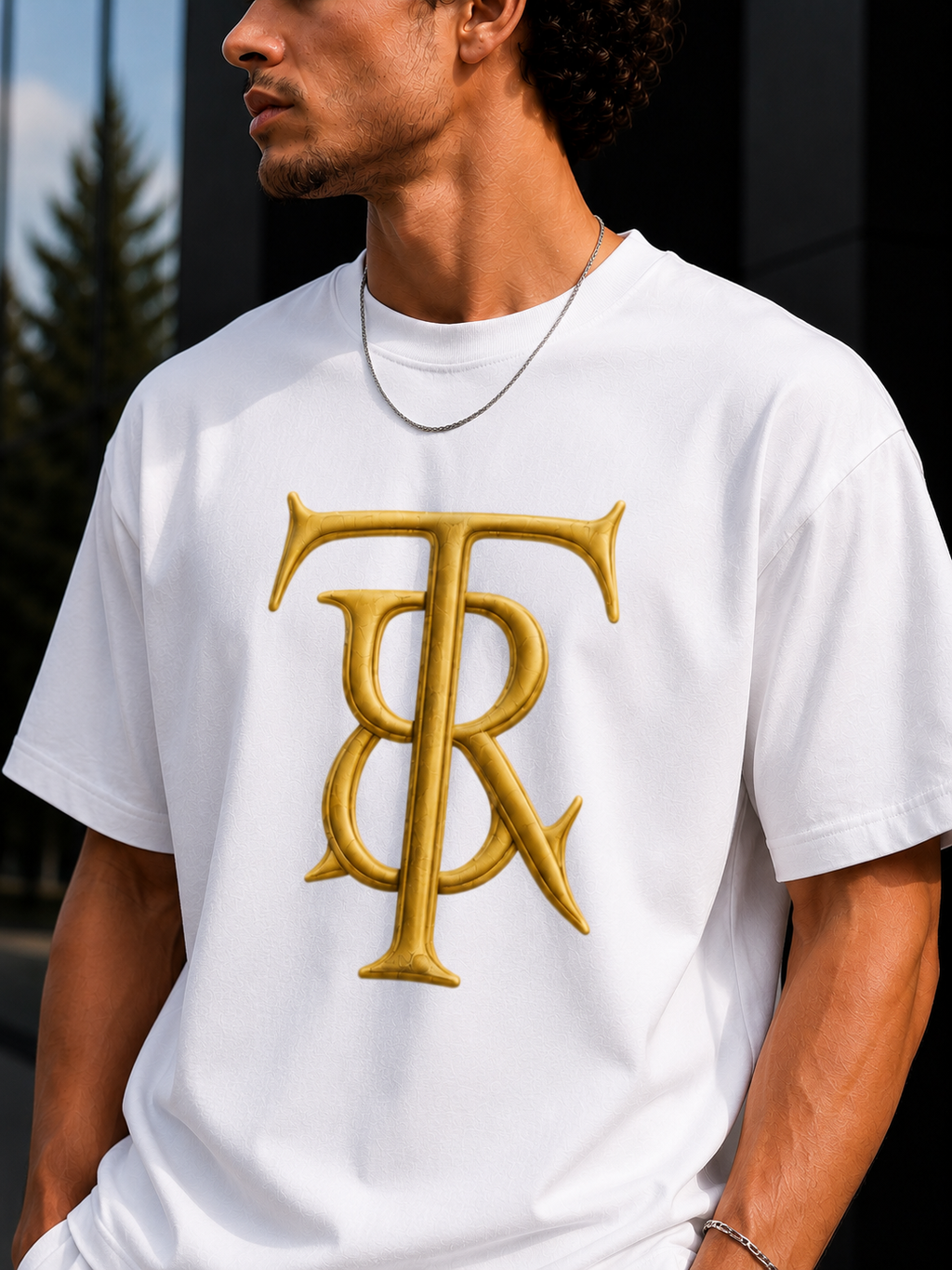 TORYS Monogram White Edition – T-Shirt Premium Blanc