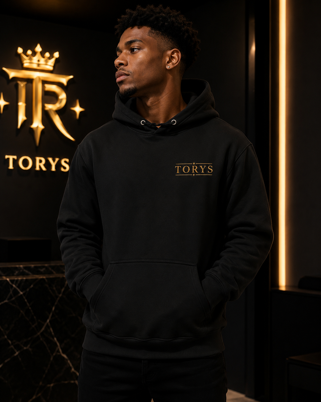 Hoodie Legacy Noir