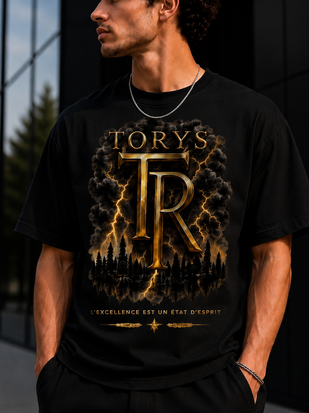 TORYS Royal Legacy – T-shirt Noir Premium