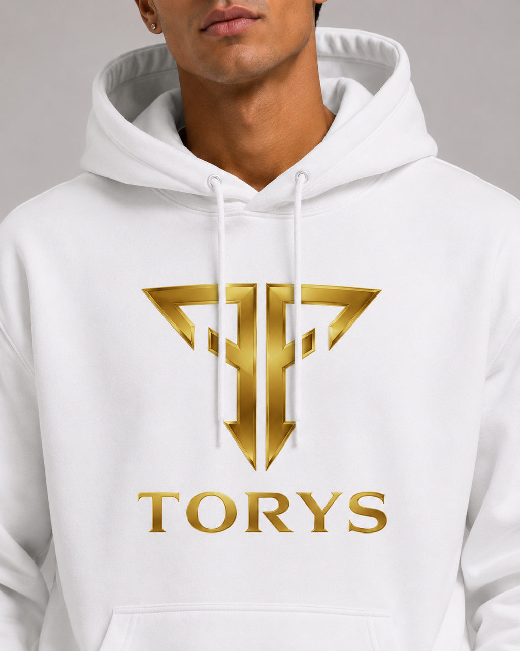 Hoodie Blanc TORYS T Gold