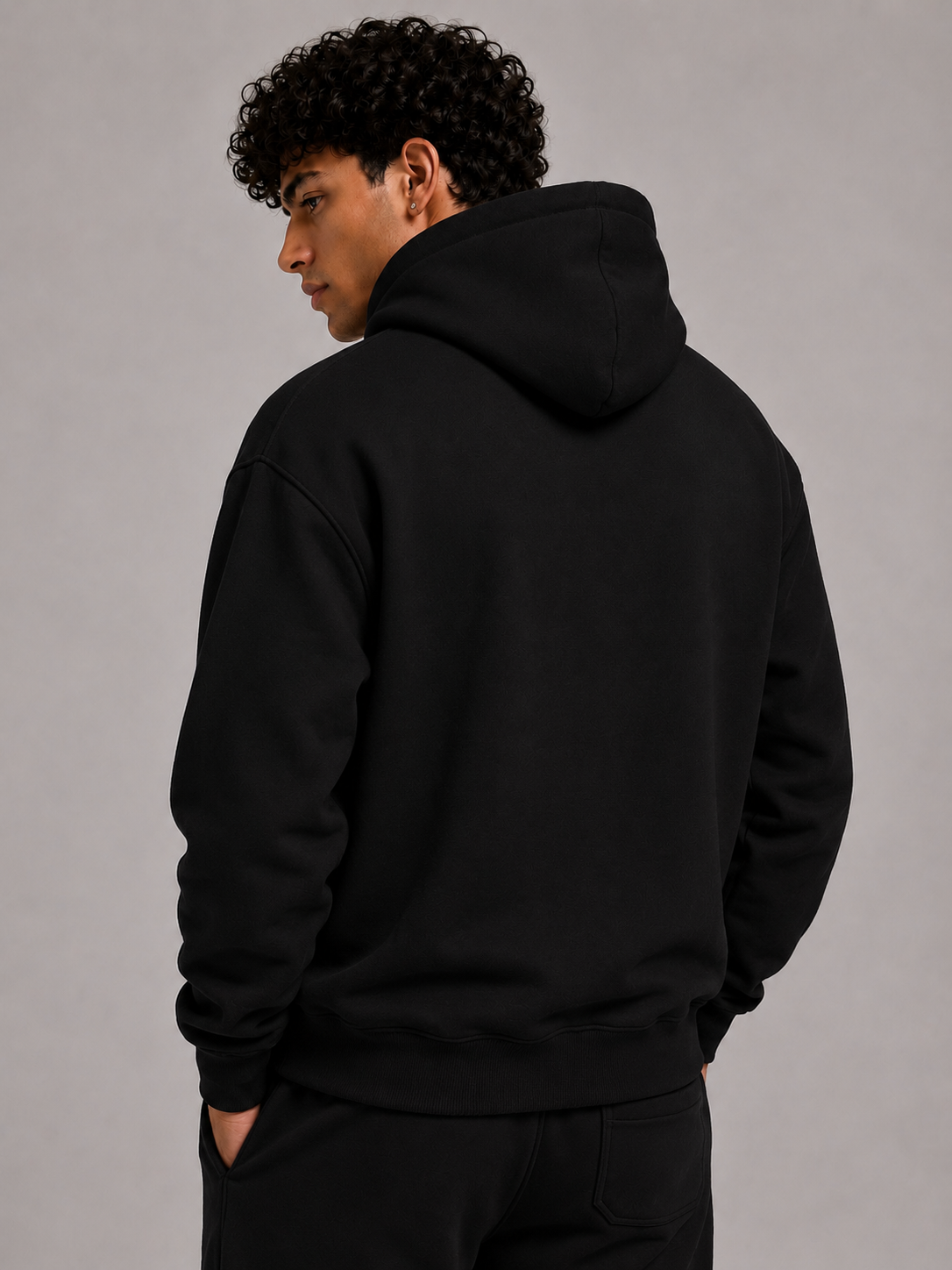 Hoodie Noir TORYS T Gold