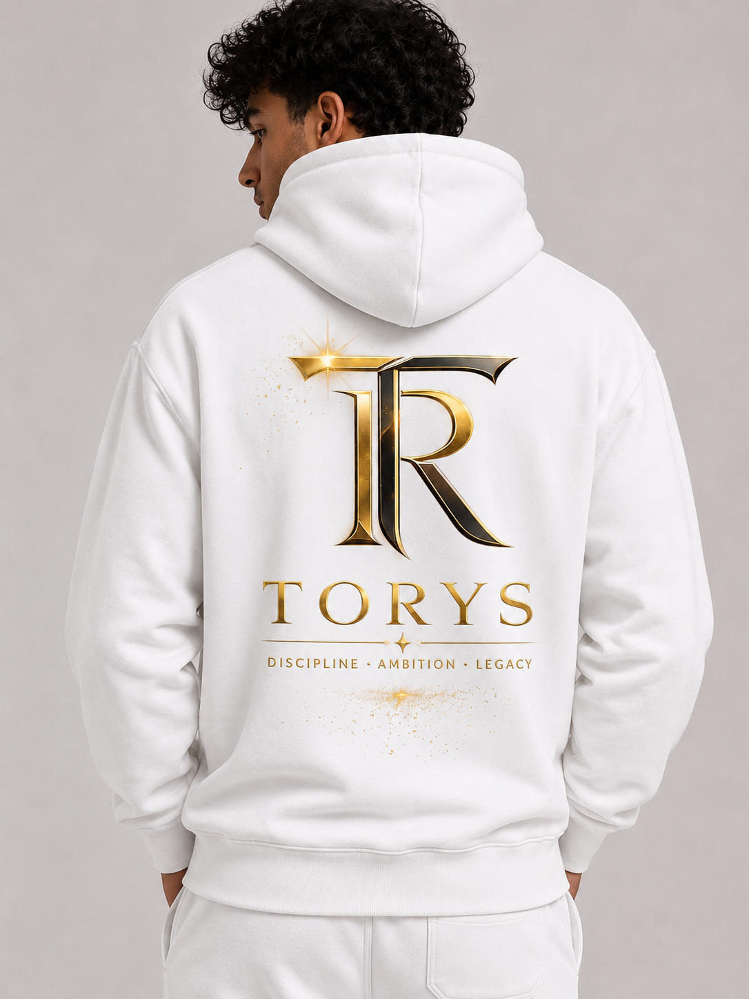 Hoodie TORYS Signature – Blanc