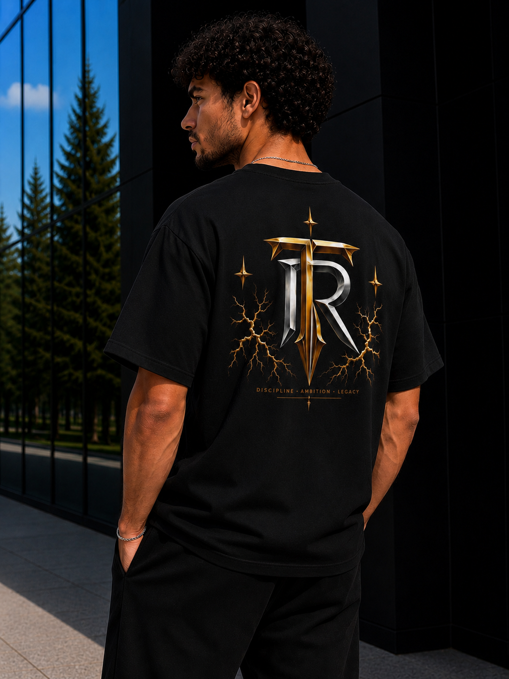 TORYS Signature Gold Edition – T-shirt Noir Premium Streetwear