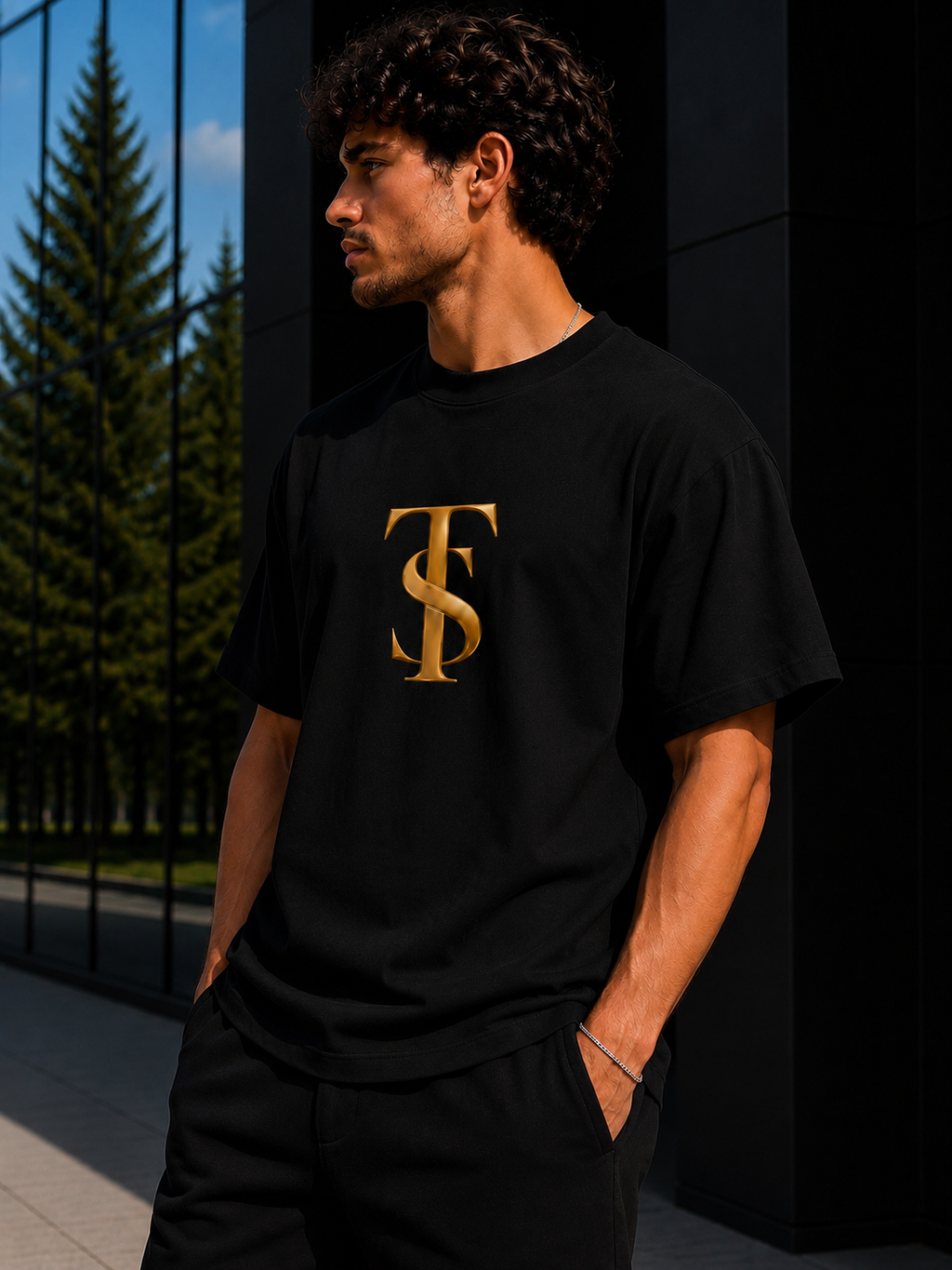 TORYS Legacy Gold – T-shirt Noir Premium Streetwear