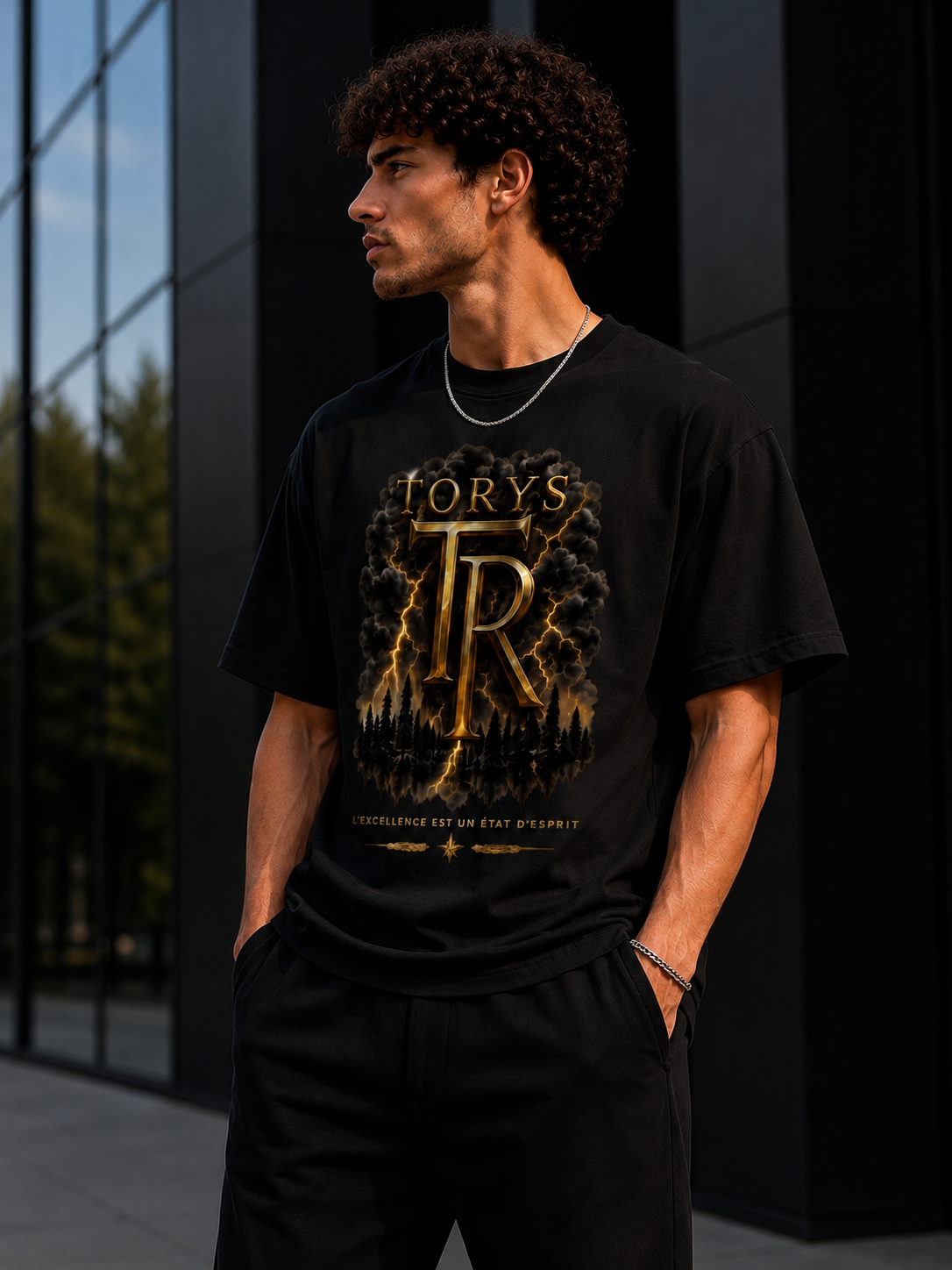 TORYS Royal Legacy – T-shirt Noir Premium