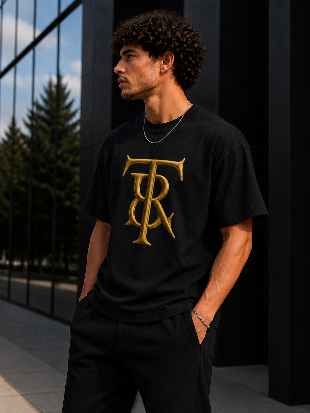 TORYS Monogram Black Edition – T-Shirt Premium Noir