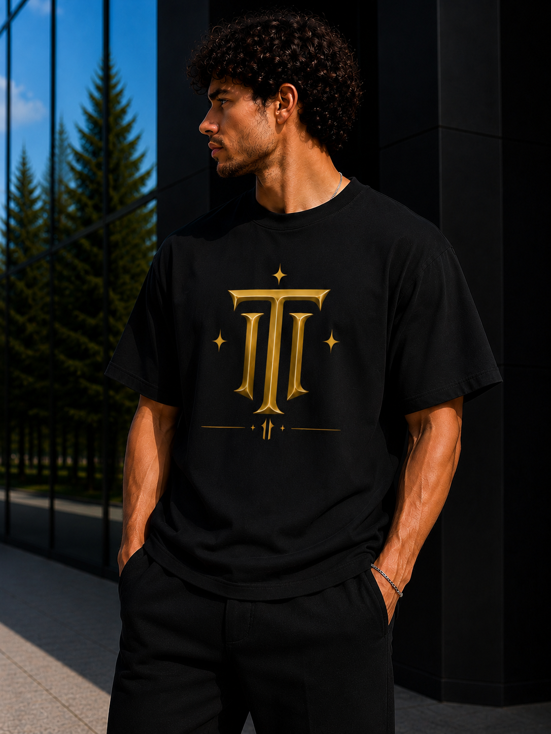 TORYS Imperial Gold – T-shirt Noir Premium