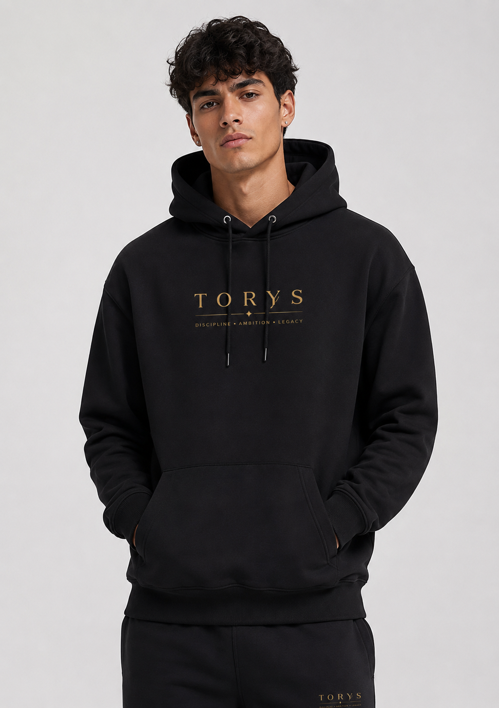 Hoodie TORYS Signature – Noir