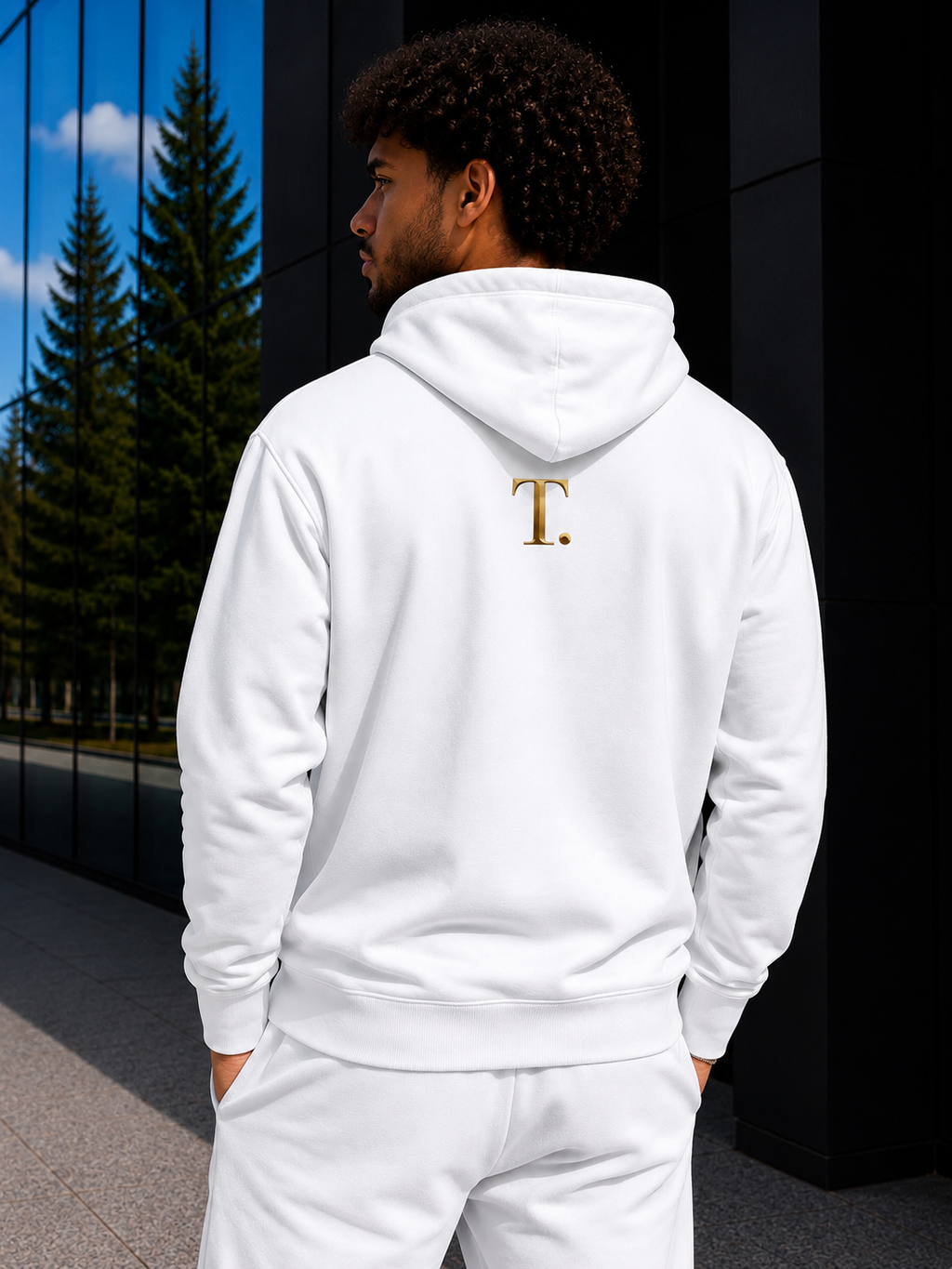 Hoodie Blanc TORYS World Gold