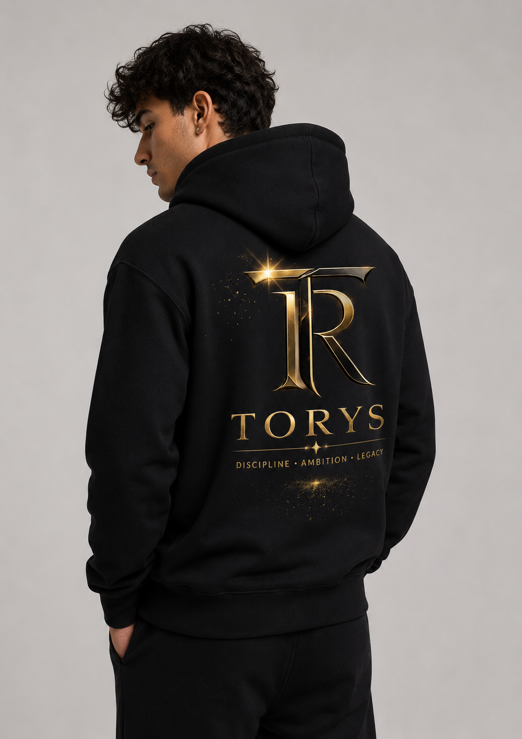 Hoodie TORYS Signature – Noir