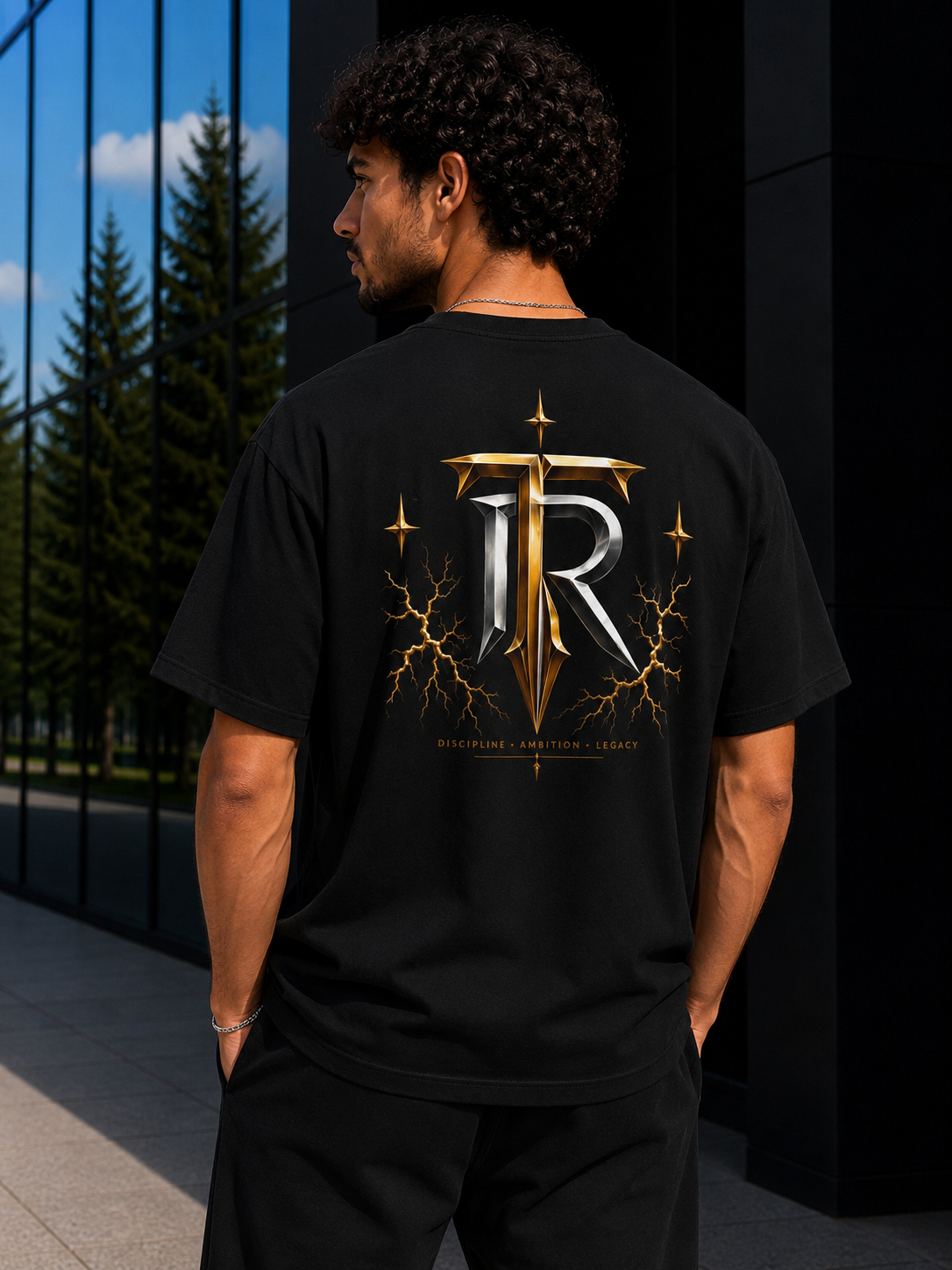 TORYS Signature Gold Edition – T-shirt Noir Premium Streetwear