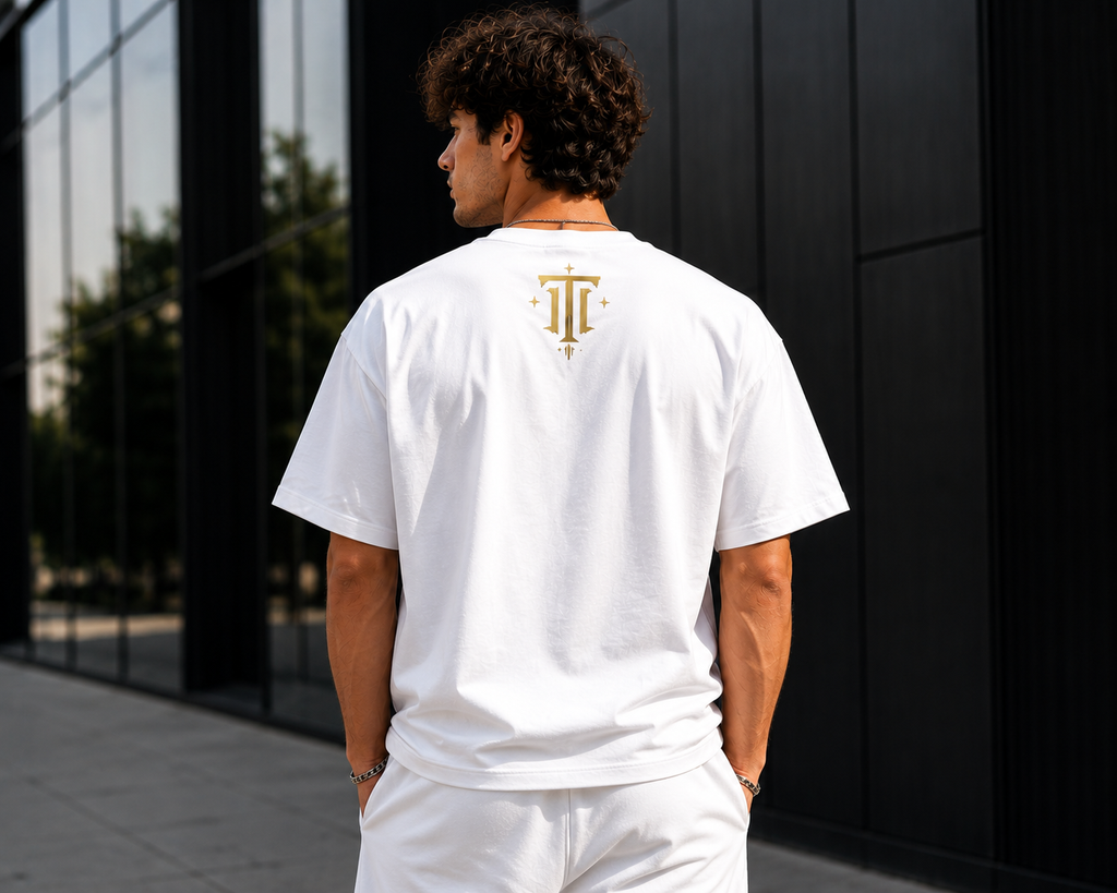 TORYS™ Signature Gold White Tee