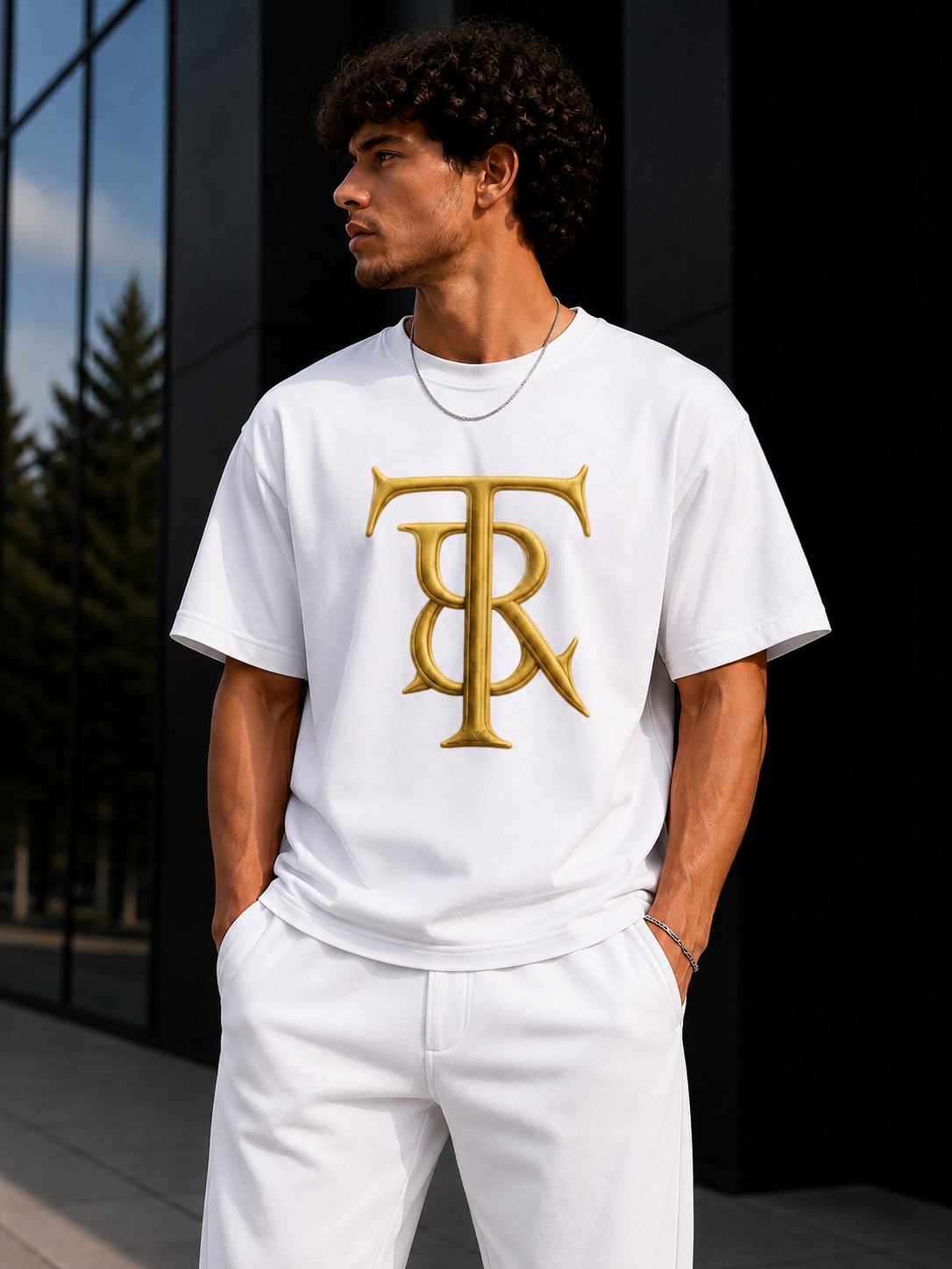 TORYS Monogram White Edition – T-Shirt Premium Blanc