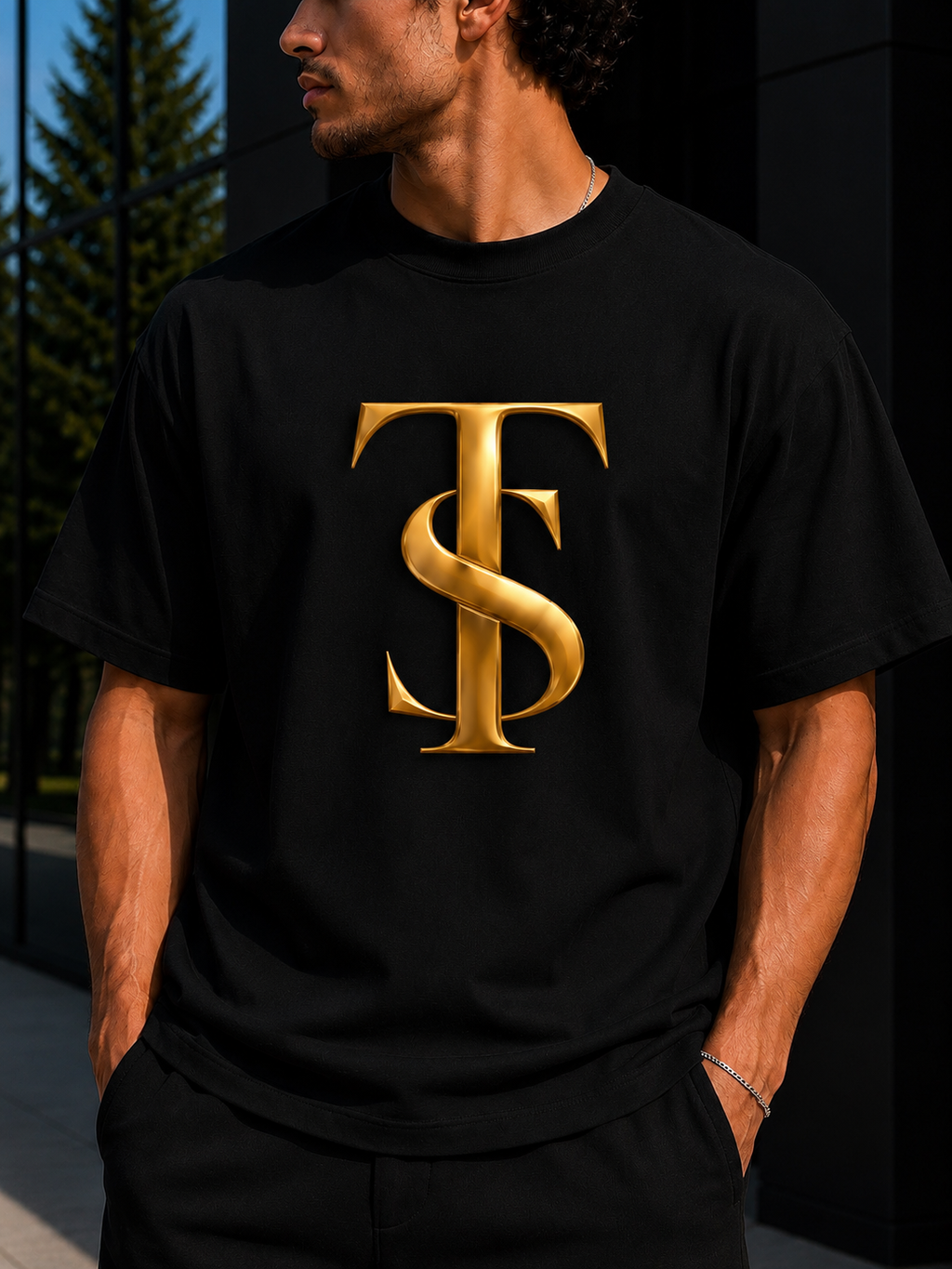 TORYS Legacy Gold – T-shirt Noir Premium Streetwear